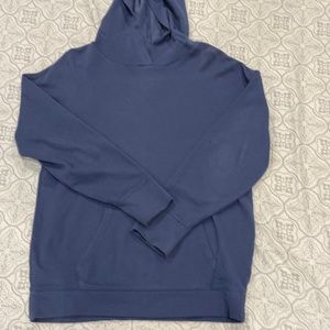 Blue workout hoodie